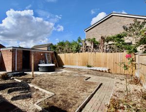 Rear garden- click for photo gallery